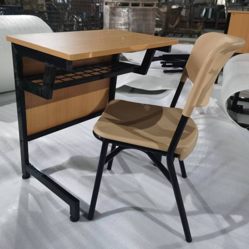 Philippine style children's study desks and chairs school single desks and chairs modern simple classroom desks and chairs manufacturers wholesale