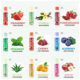 DNM single multi-fruity moisturizing base lip balm 18 color lip makeup wholesale cross-border exclusive
