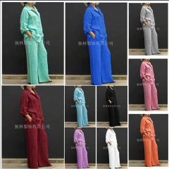 カジュアルな都市のスーツの新型の女性のシャツのスーツの独立している駅の婦人服の速売はアマゾンに通じます。