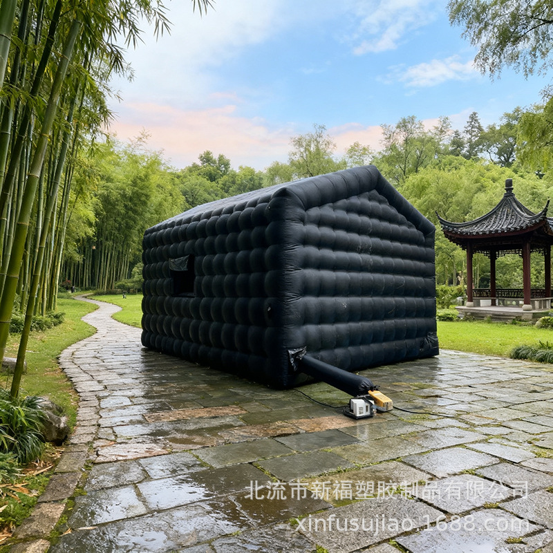 Camping al aire libre gran carpa inflable totalmente automática a prueba de tormentas aventuras salvajes picnic portátil carpa inflable