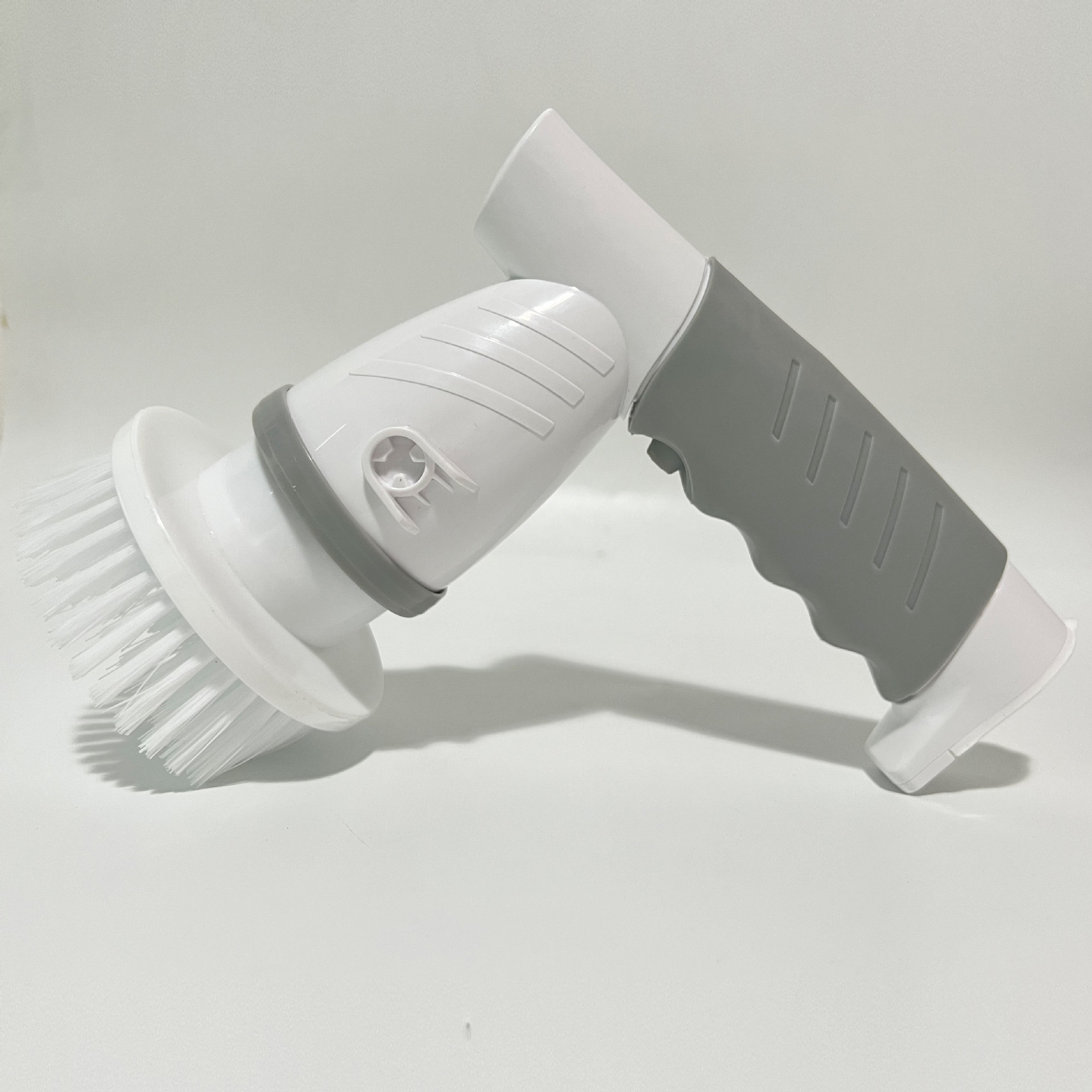 Cocina multifuncional doméstica cepillo de limpieza eléctrica corto cepillo de lavavajillas cepillo de baño cepillo de grietas recargable trapeador giratorio