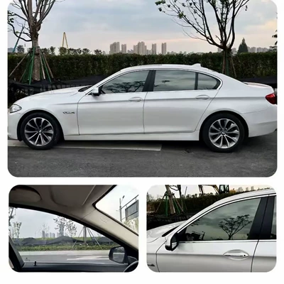 Automotive Film — self-adhesive car film for heat - all-side-windows-plus-rear-window-note-the-model-and-year-metallic-insulation-reflective-silver