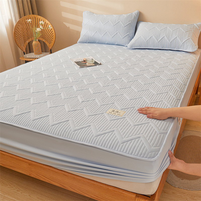 Montaña lejana-lago azul