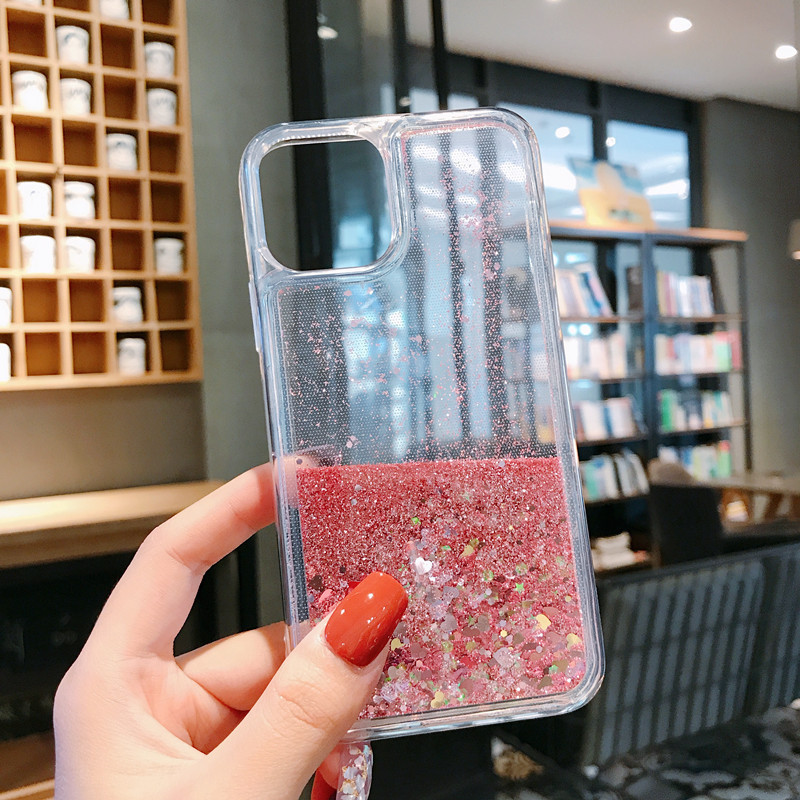 Fashion Color Block Tpu Sequin   Phone Accessories display picture 1