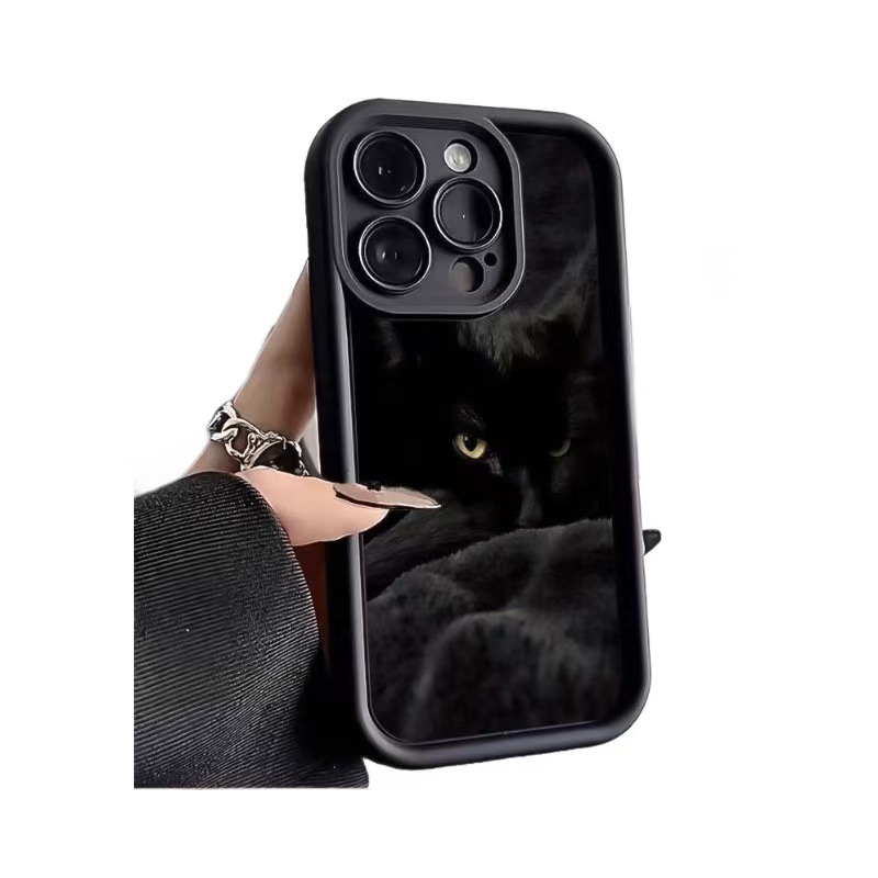 Funda para teléfono móvil iphone16promax aplicable a la personalidad Apple 15 anti-caída 14 estilo europeo y americano 13 lindo 12 nuevo 11