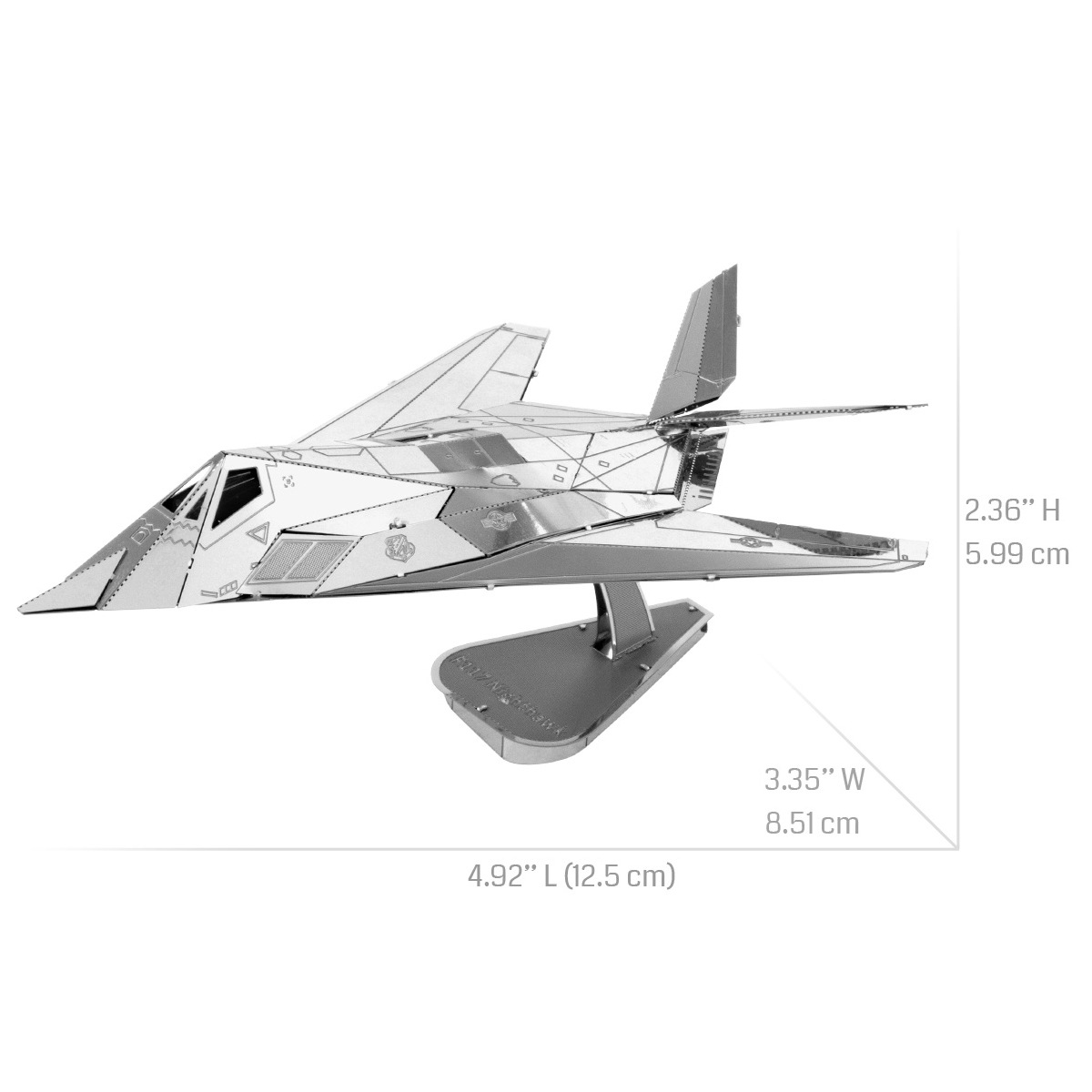 DIY hecho a mano 3D rompecabezas de metal adulto tridimensional modelo montaje creativo juguetes educativos producción difícil