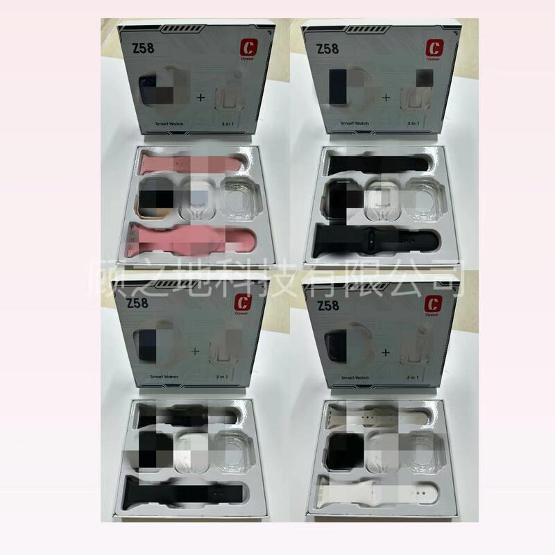 Cross-Border New Z58 Two-In-One Smart Watch Set Bluetooth Headset with Double Watch Strap High Quality