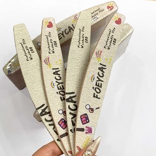 Nail Art Rubbing Strip Sponge Grinding Strip Manicure Type Twisted Strip Nail Art Tool Wear-resistant and Washable on Both Sides