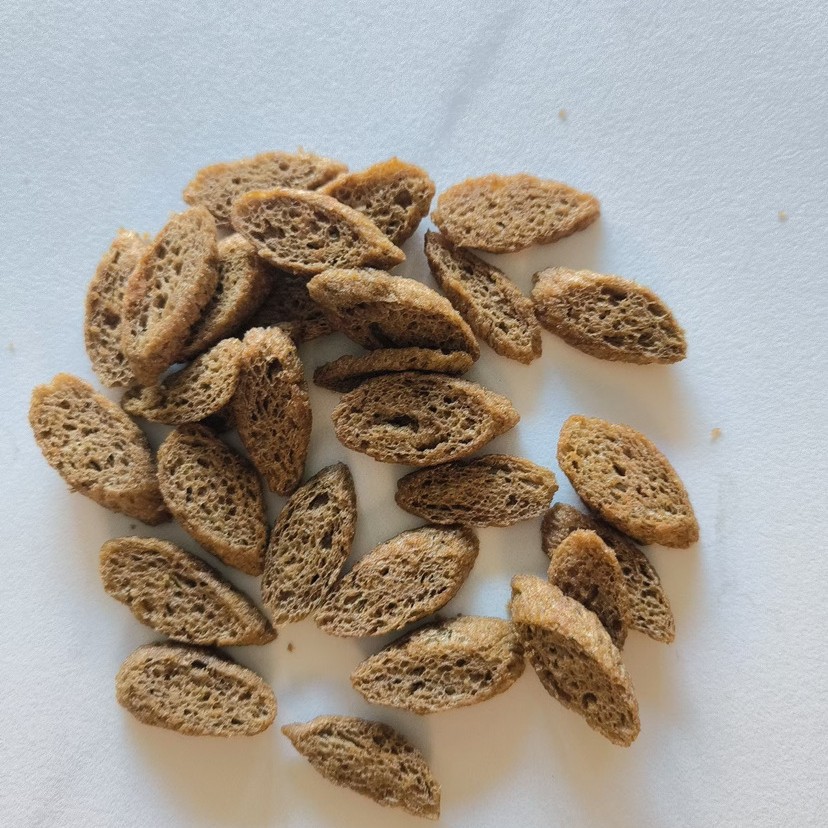 膨化面包片生产机械 休闲食品全自动生产线 夹心米果设备