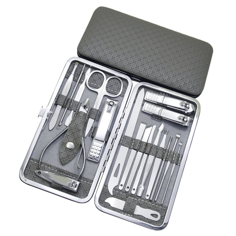 Nail clipper set Nailcutter regalos 19 piezas set Beauty set Nailcutter set
