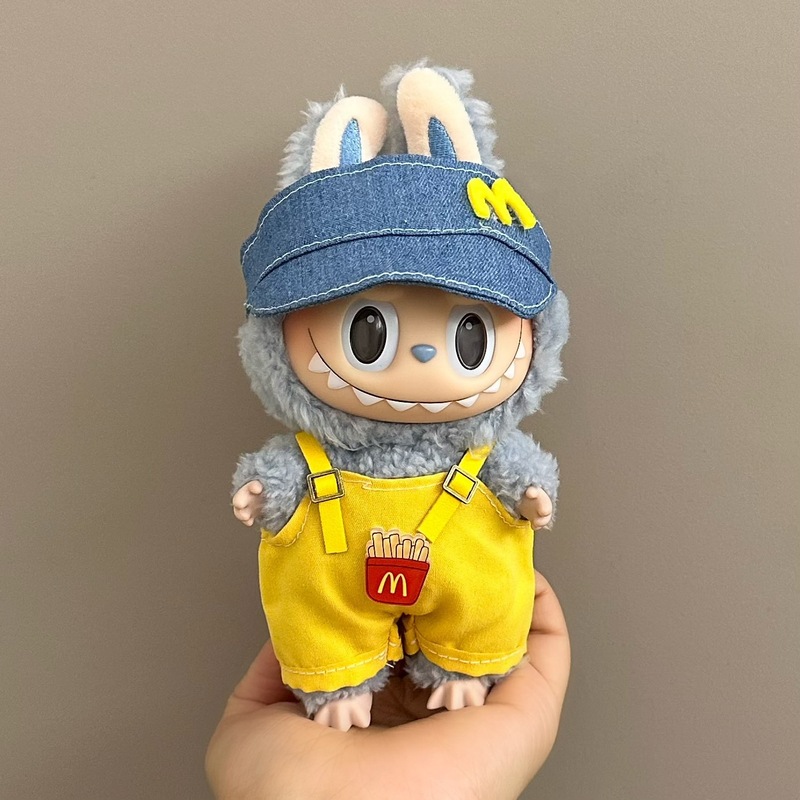 ソースメーカー卸売ラブブ人形服 17 センチメートルラブブブラインドボックスペンダント第一世代と第二世代のビニールぬいぐるみ|undefined