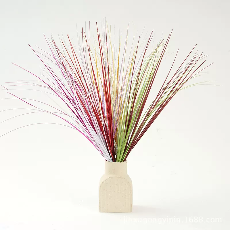 仿真蒲草单支婚庆造景仿真绿植仿真花假花拍摄道具摆件厂家批发