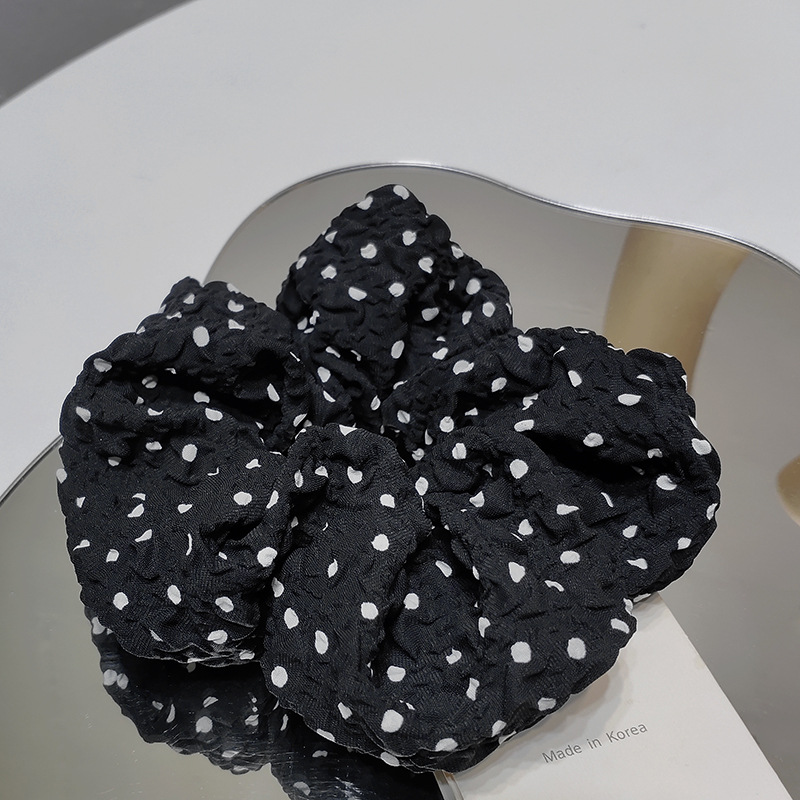 Fashion Fabric Polka Dots Cloth Hair Scrunchies Wholesale display picture 5