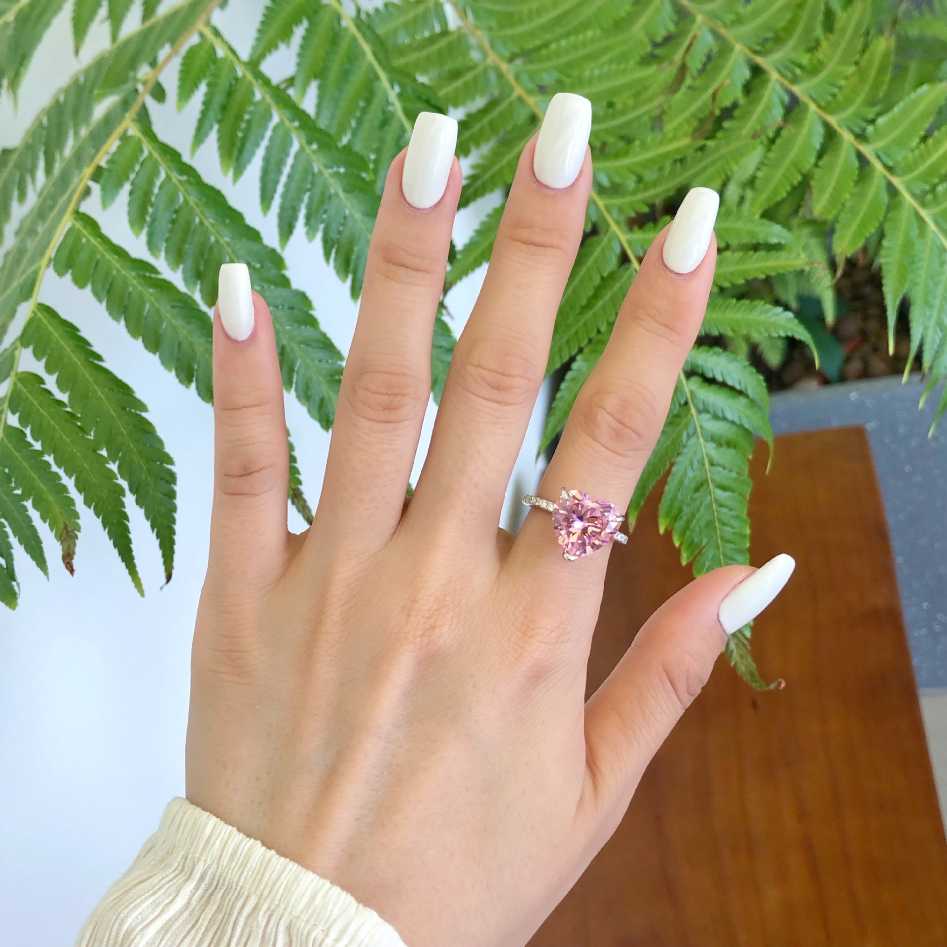 7g Weight Zircon Inlay Material Rings Classification 6, 8, 9 Ring Size 1 Piece Quantity Holiday, Daily Occasion 925 Sterling Silver Material U Shape, Water Droplets, Heart Shape Pattern Women's Gender Inlay Design IG Style, Shiny Style 925 Sterling Silver Zircon U Shape Water Droplets Heart Shape Rings 12
