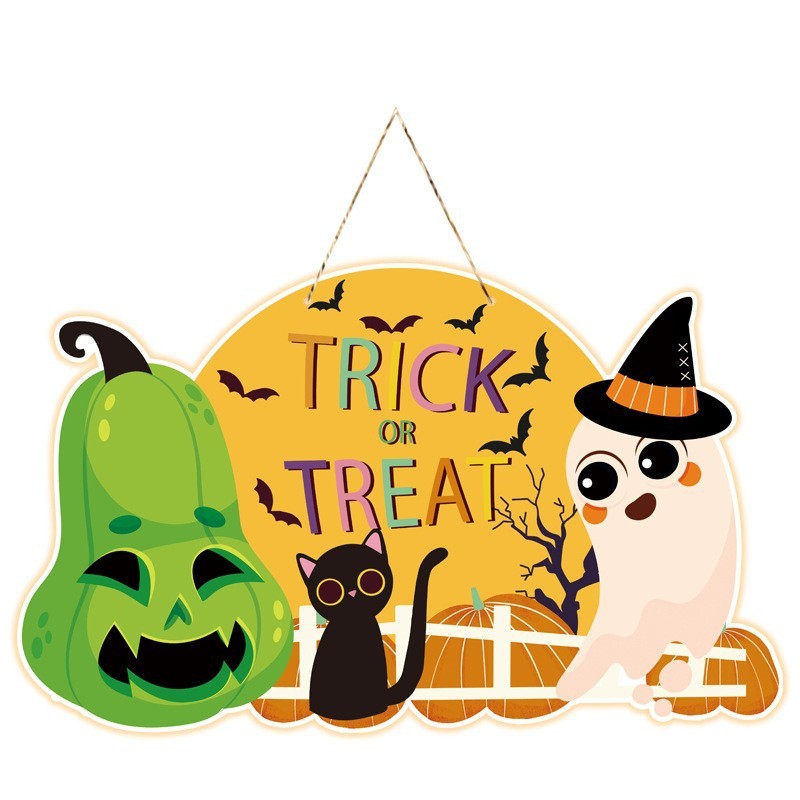 クロスボーダーハロウィンパーティー装飾用品ハロウィンハロウィンカボチャ装飾アレンジメントレターバナーフラワーフラグ|undefined