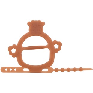 Baby Gum Grinding Stick Baby Quit Eating Finger Artifact Bracelet Silicone Gum Bite Bite Bite Can be Boiled