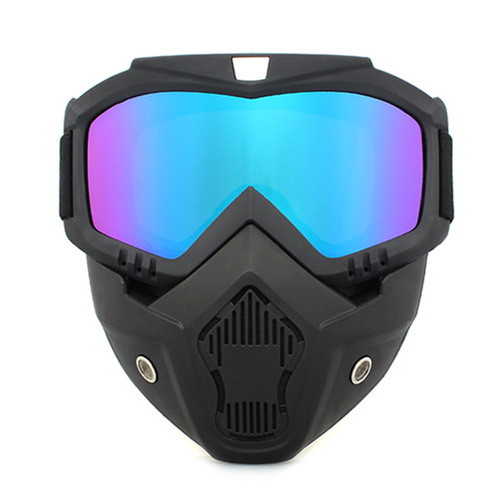 Retro Harley Motorcycle Face Shield Riding Sunglasses Harley Face Mask Windshield Glasses Off-road Vehicle Sports Helmet Face Shield