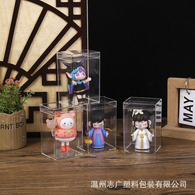 Supplying PS Transparent box 65*55*95mm Doll Garage Kit Display box American ginseng Packaging box