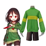 万圣节传说之下undertale cosplay服装frisk 弗里斯克cos服项链