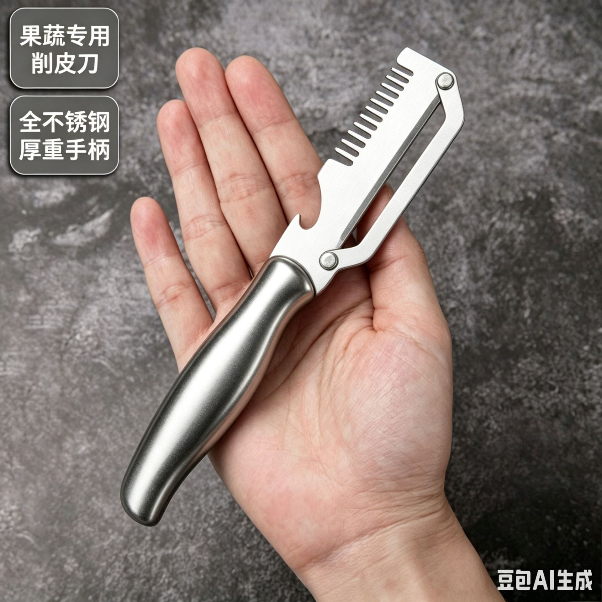 Nuevo cuchillo para cortar cebollas y piel de caña de azúcar, cuchillo de pelado especial para cocina, cuchillo de pelado de calabaza comercial de espesamiento
