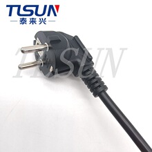 VDE认证 H05VV-F 3G0.75 平方 TLX-51插头电源线