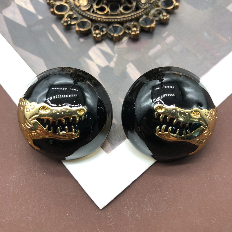 Animal Pattern Women'S Gender Plating Design Cute Style 1 Pair Cute Animal Alloy Plating Women's Ear Studs