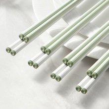 家用合金筷子简约防滑防霉高温筷家用一人一筷高档不变形高温餐具