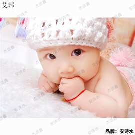 可爱宝宝海报婴儿挂图孕妇备孕漂亮宝宝画图片大胎教照片墙贴