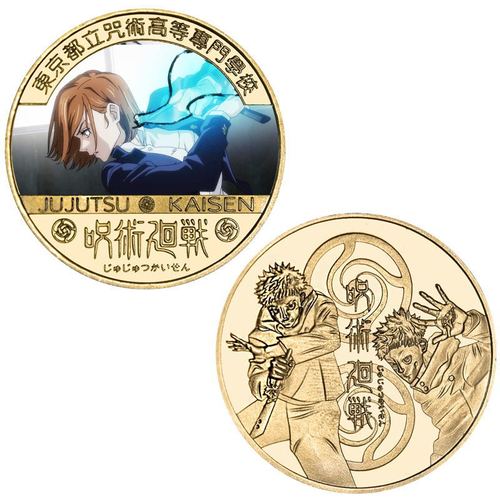 Spell Return Commemorative Coin, Knotweed Hisahito Anime Coin, Peripheral Commemorative Coins, Die-cast Metal Coins, Badges