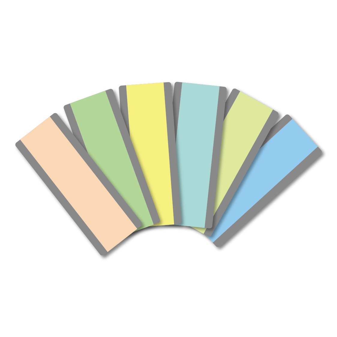 Marcadores de libros coloridos de lectura guiada, éxito de ventas en Amazon, venta directa de fábrica, para ayudar a niños, profesores y asistentes con dificultades de lectura