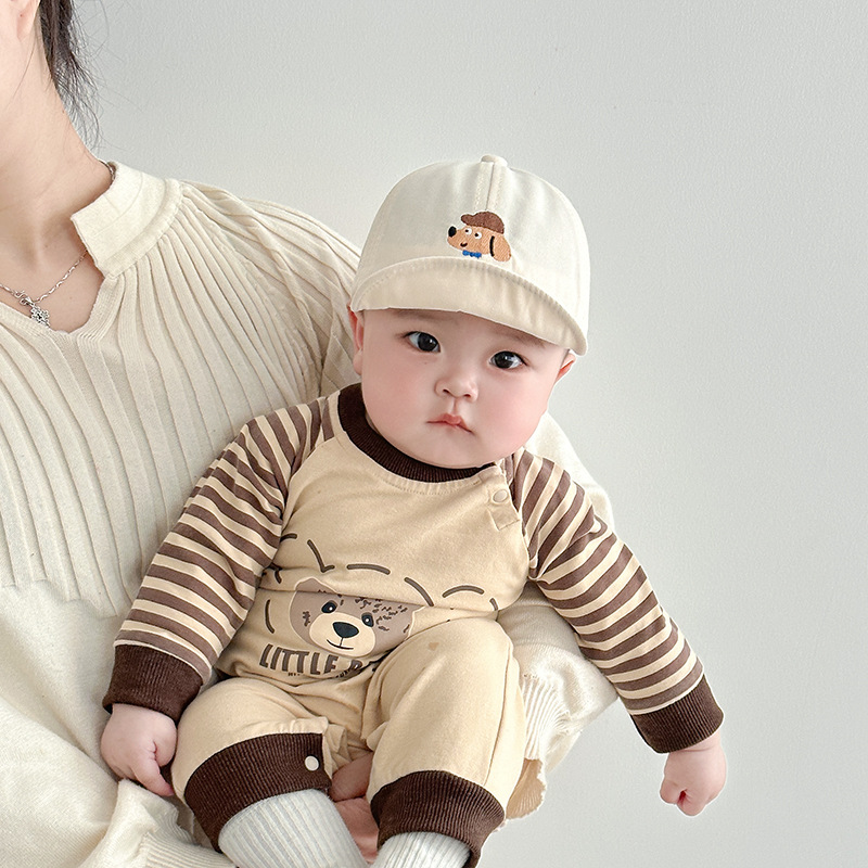 Sombreros para bebés primavera y otoño delgados lindos gorras de lengua de superpeso para niños y niñas sombreros de béisbol de verano