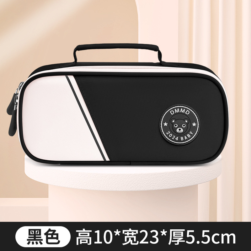 Caja de lápices de gran capacidad para niños y niñas estudiantes de secundaria niños caja de papelería en capas simples ins bolsa de lápices para estudiantes de escuela primaria