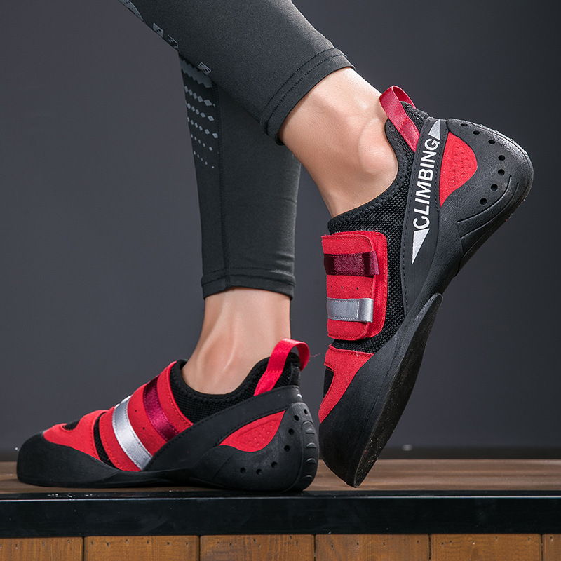 Rock Climbing Shoes for Adults, Indoor Beginner Climbing Shoes for Boys and Girls, Entry-Level Outdoor Bouldering Shoes, Large Size Rock Climbing Shoes
