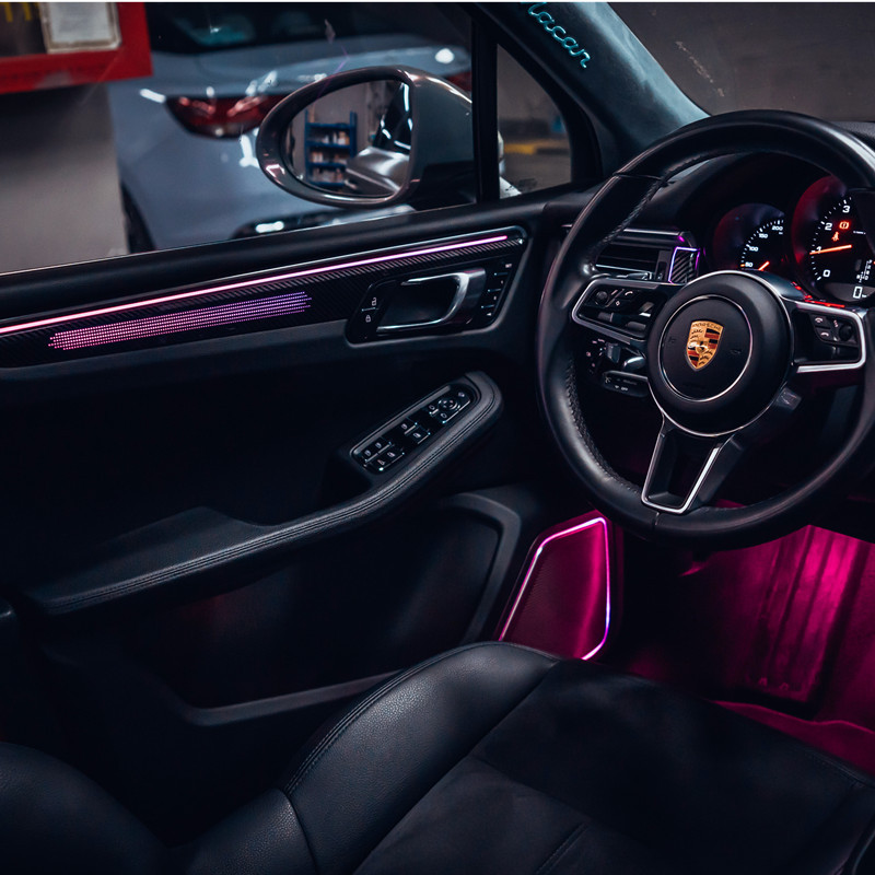 Luz de atmósfera para Porsche 14 - 17 macan RGB