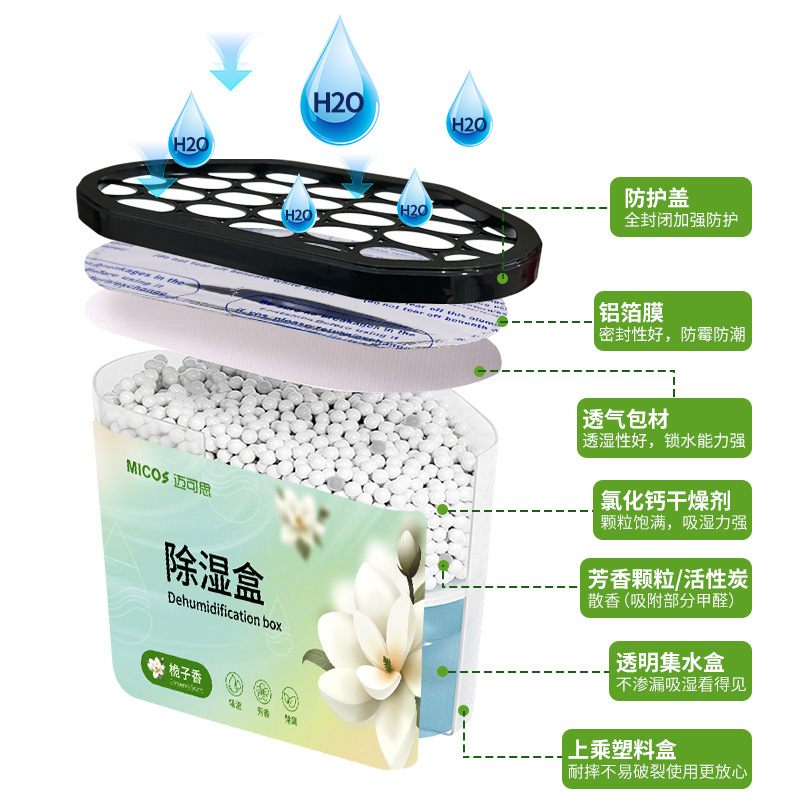 除湿盒防潮防霉包家用宿舍吸湿吸潮干燥剂衣柜芳香活性炭除潮盒|undefined