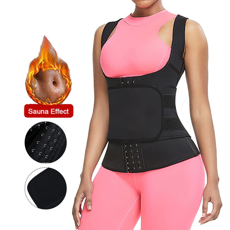 Women Waist Trainer Sauna Suit Neoprene Vest Corset Waist Trainer Top Women Waist Trainer Sauna Suit Neoprene Vest Corset Waist Trainer Top