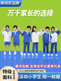 斯坦尼 Brand Shenzhen school uniform primary school student summer style Solona quick-drying shorts shorts primary school Shenzhen school uniform