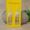 Earrings, accessory handmade, wholesale