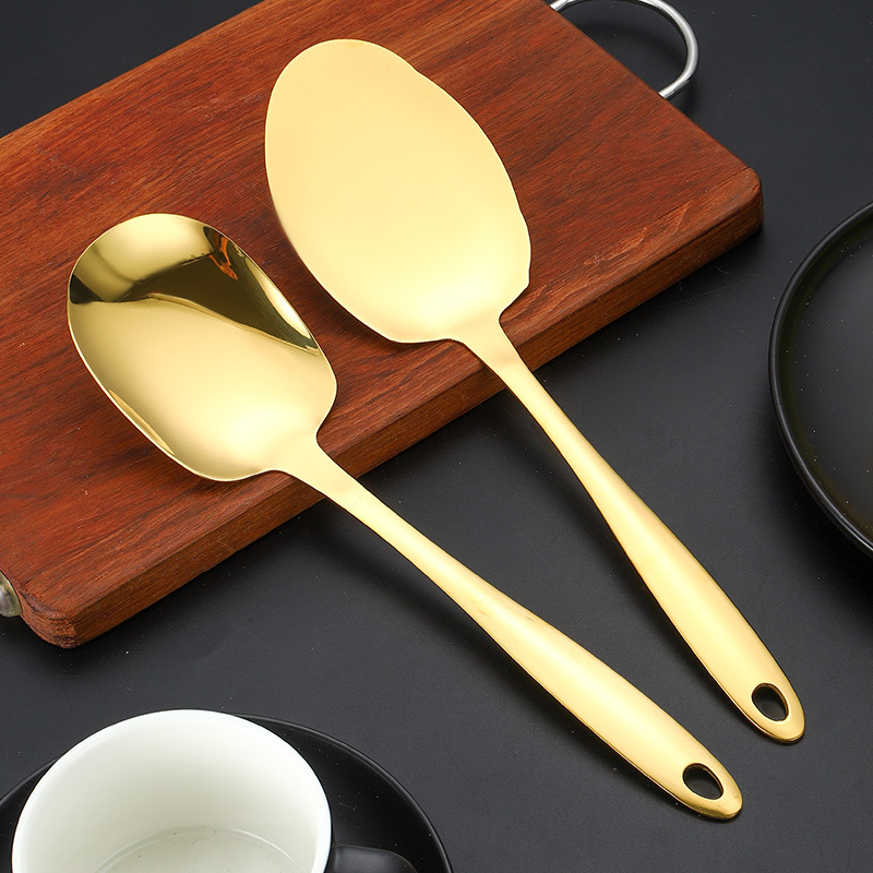 Paquete de utensilios de cocina transfronterizos de oro set de catorce piezas cocina