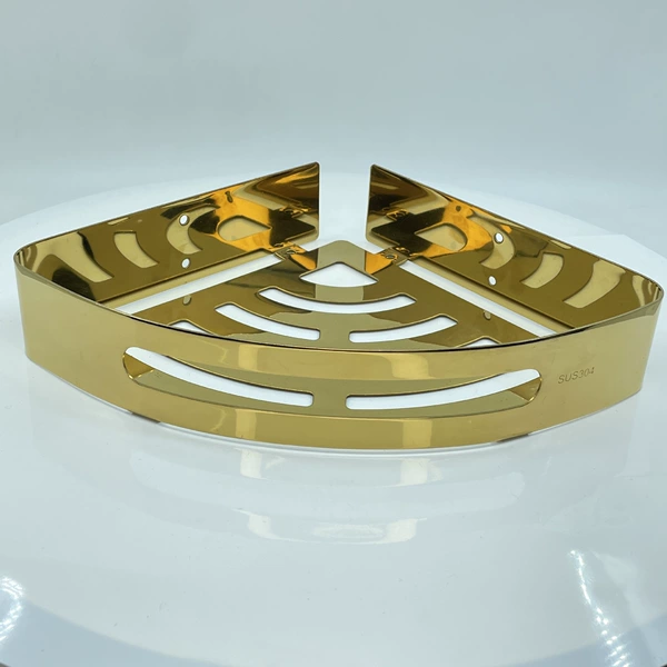 Golden corner frame, mirror effect