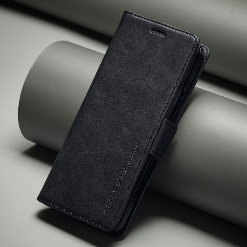 Suitable for Samsung Z Fold4 Wallet Card Phone Case Fold5 Anti-Theft Leather Case Fold6 Flip 7 Protective Case
