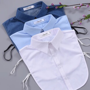 Fake collar children autumn and winter versatile casual pointed collar white shirt collar sweater sweater decorative collar round collar accessories collar