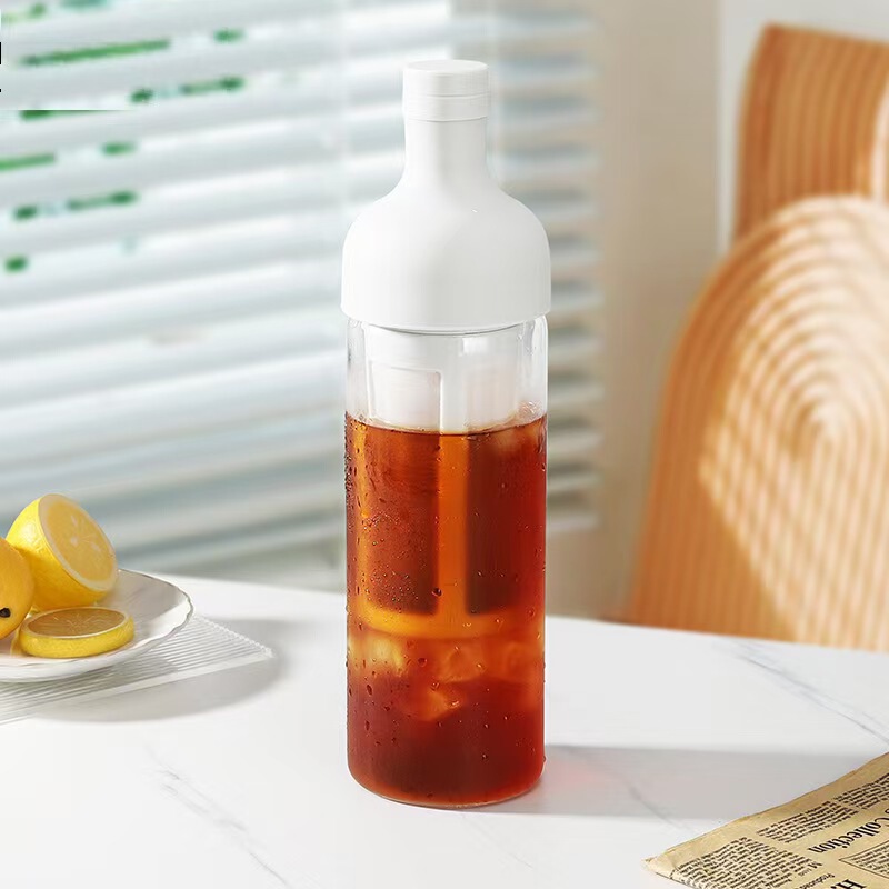 Glass Coffee Pot Cold Water Kettle Large Capacity Household Ice Drip Teapot Coffee Coffee Cold Brew Pot Cold Brew Pot Ice Brew Pot