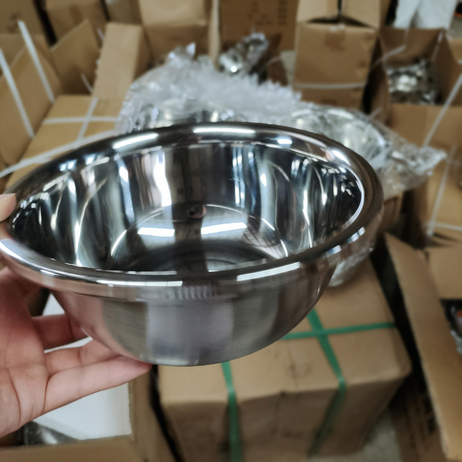 加厚蒸兴旺味斗 家用多规格调料缸厨房五元店无磁反边盆批发