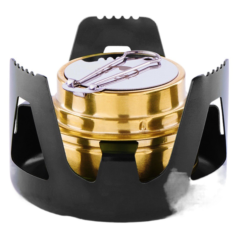 MODEGOL Modedie Valley Alcohol Stove Mini Solid Alcohol Block Stove Stove Fishing Water Boiler Teapot Stove