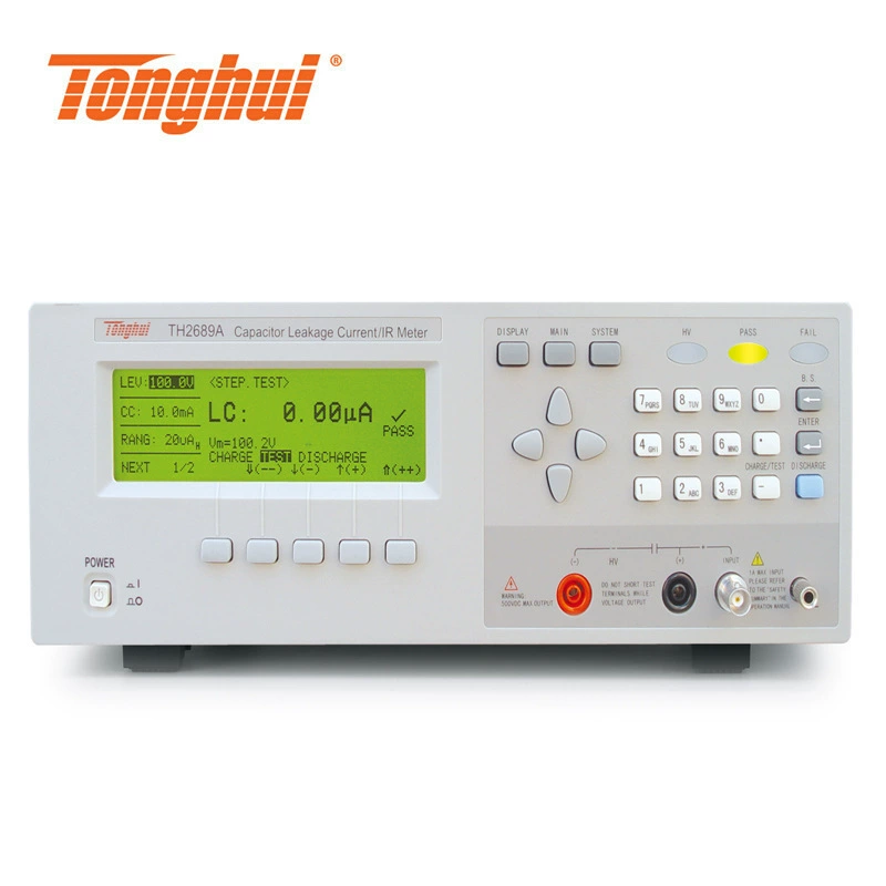 Tonghui TH2689 TH2689A тестер сопротивления конденсатора утечка тока изоляции непрерывно регулируемый 20 мА800 В