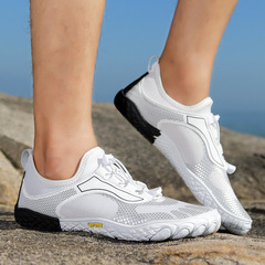 跨境歐美2023新款戶外溯溪鞋涉水鞋男防滑五指沙灘鞋女室內健身鞋