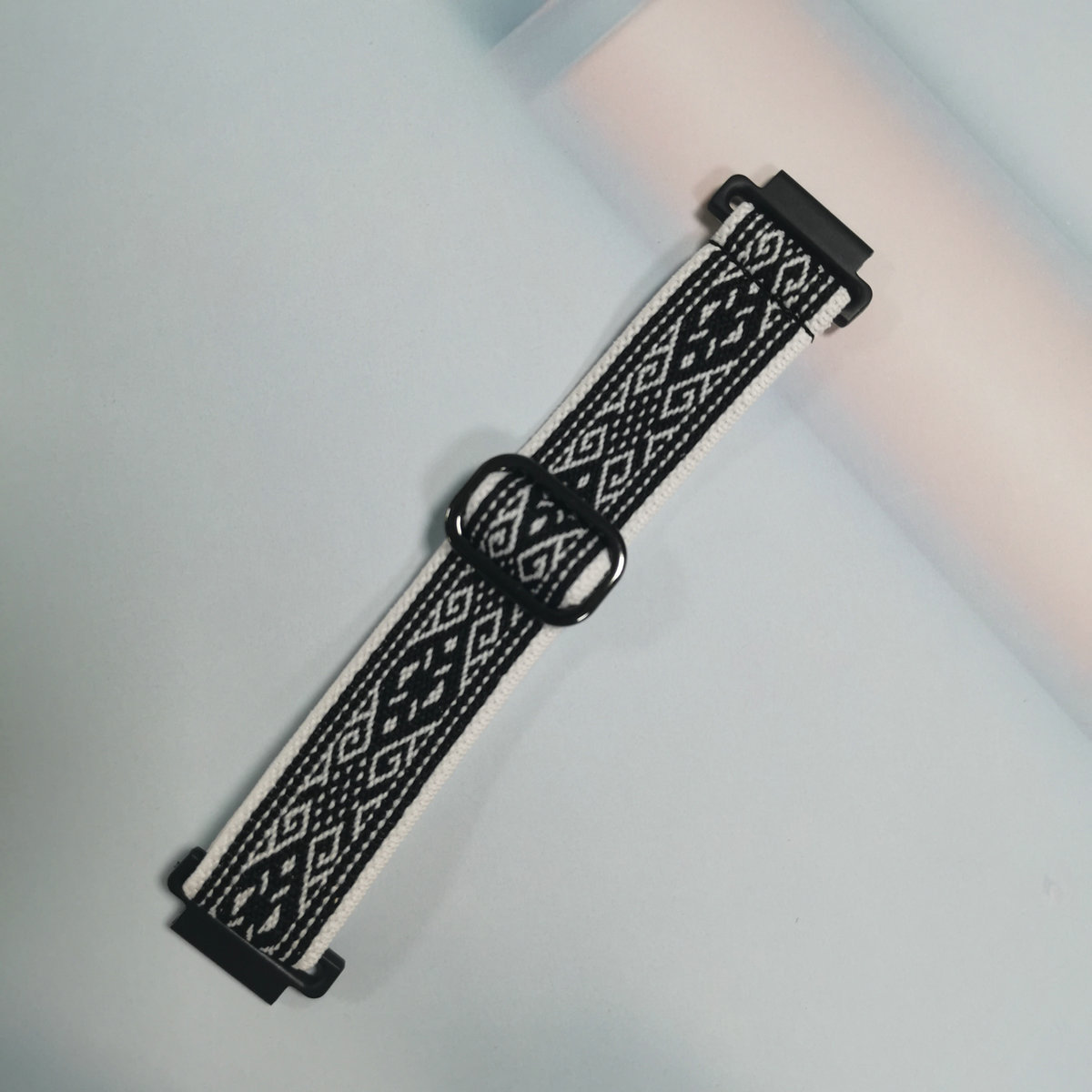 Adecuado para Fitbit Sense/Sense2/Versa 3/4 correa elástica Versa2 con correa de reloj de hebilla grande