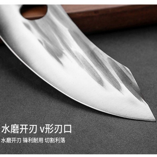 Hand-forged handle beef knife, outdoor camping ultra-sharp multi-functional meat knife, portable bone removal knife, home use fruit knife
