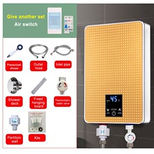 跨境即热式电热水器220V3500W卫淋浴洗澡无限热温水外贸CE认证货